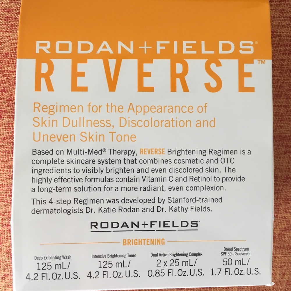 REVERSE BRIGHTENING REGIMEN Rodan + Fields